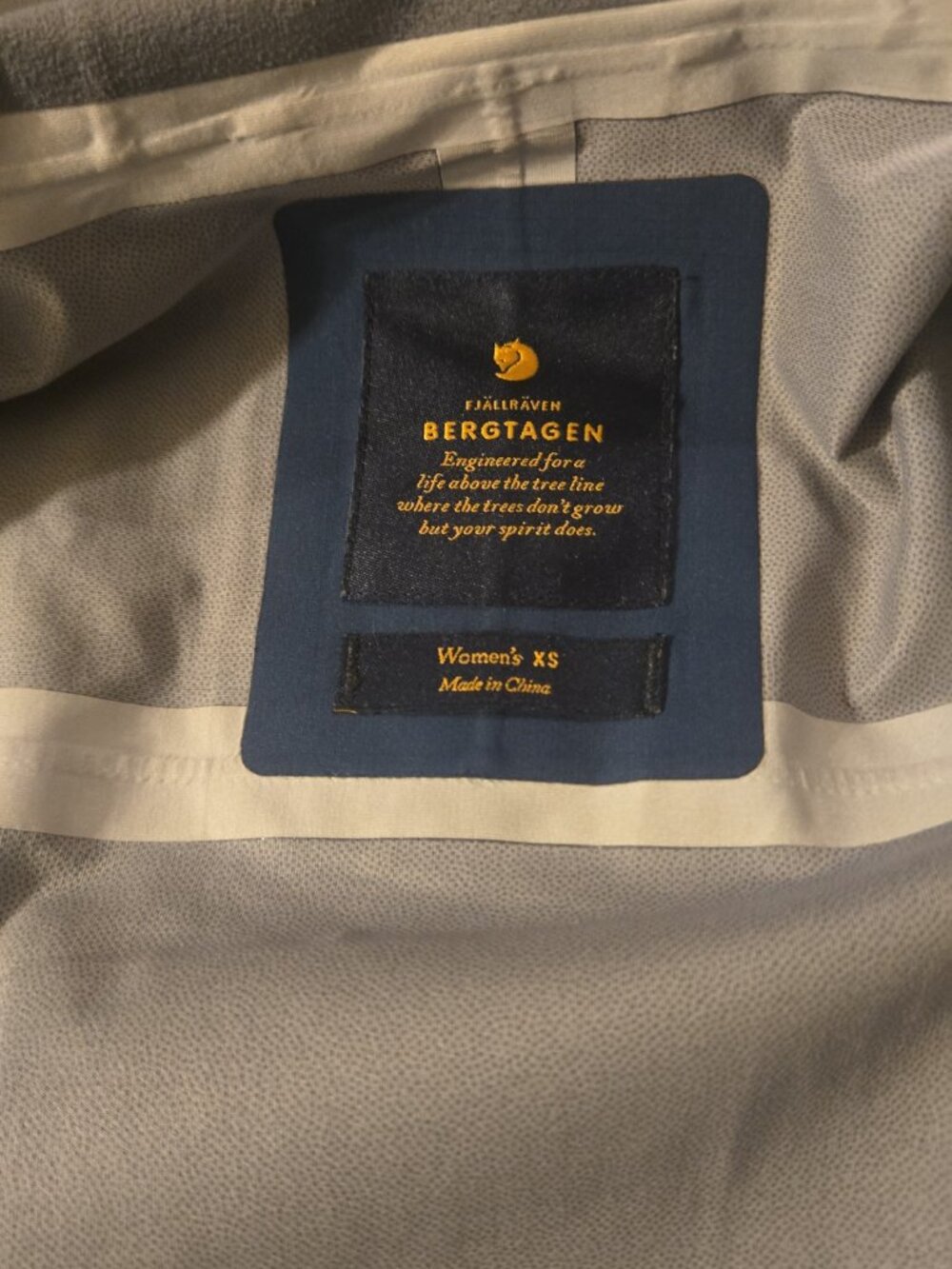 Fjallraven ski jacket